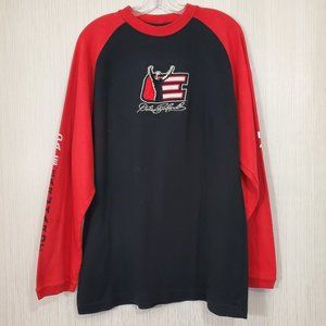 Winner's Circle Vintage Dale Earnhardt waffle knit long sleeve‎ thermal s…